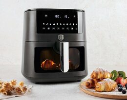 BERLINGERHAUS Horkovzdušná fritéza 8 l Antracit Collection BH-9609