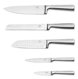 BERLINGERHAUS Sada nožů se stojanem z akátového dřeva 6 ks Stainless steel BH-3124