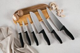 BERLINGERHAUS Sada nožů s dárkovou krabičkou 7 ks Black Rose Collection BH-2949