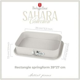 BERLINGERHAUS Forma s nepřilnavým povrchem 2v1 Sahara Collection 39x27x7,5 cm BH-7893