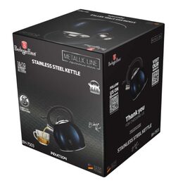 BERLINGERHAUS Konvice pískací nerez  3,0 l Aquamarine Metallic Line BH-7503