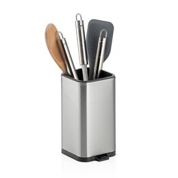 KELA Odkapávač na příbory Plata nerez matná stříbrná 10,0x11,5x18,5cm KL-12128