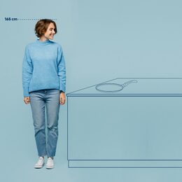 KELA Pánev na palačinky s keramickým povrchem 28 cm ATURA KL-15175