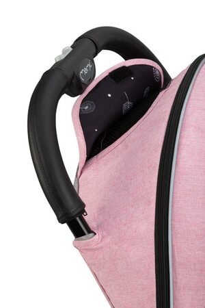 Sportovní kočárek MoMi ESTELLE PLUS LIGHT růžový