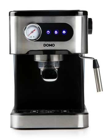Espresso kávovar pákový - černý - DOMO DO1138K