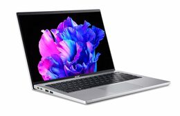 Ntb Acer Swift Go 14 (SFG14-71-71K1) i7-13700H, 14", RAM 16GB, SSD 1024 GB, Intel Iris Xe, FPR, Microsoft Windows 11 Home - stříbrný
