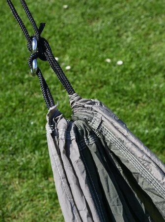Houpací síť Cattara NYLON 275x137cm zeleno-hnědá