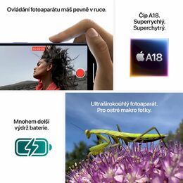 Mobilní telefon Apple iPhone 16 Plus 512GB bílý