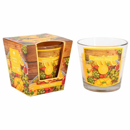 AROME svíčka vosková ve skle 120g Exotic fruit 0303