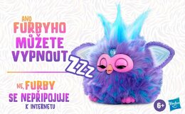 Hračka Hasbro - Furby fialový CZ verze