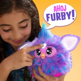 Hračka Hasbro - Furby fialový CZ verze