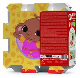 Pěnové puzzle Bing Bunny 32x32x1,5cm 8ks ve fólii 0m+
