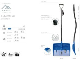 hrablo PH MO 50,5x38,5cm ergonomické ROZLOŽENÉ