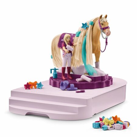 Hračka Schleich Hřebelcovací stanice pro koně