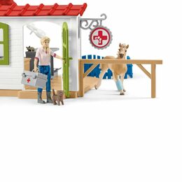 Hračka Schleich Veterinární ordinace pro domácí zvířata