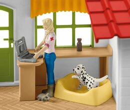 Hračka Schleich Veterinární ordinace pro domácí zvířata