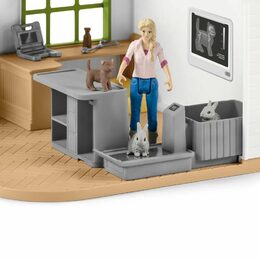 Hračka Schleich Veterinární ordinace pro domácí zvířata