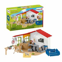 Hračka Schleich Veterinární ordinace pro domácí zvířata