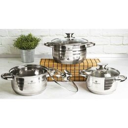 BLAUMANN Sada nádobí nerez 6 ks Gourmet line BL-3174