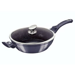 BERLINGERHAUS Pánev hluboká s poklicí 32 cm Carbon PRO Line BH-7139