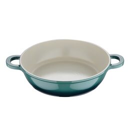 BERGNER Pánev hluboká s keramickým povrchem a poklicí 24 cm Excalibur BG-36103-GR