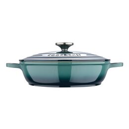 BERGNER Pánev hluboká s keramickým povrchem a poklicí 24 cm Excalibur BG-36103-GR