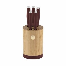 BERLINGERHAUS Sada nožů se stojanem BAMBOO 6 ks Leonardo Collection BH-2754