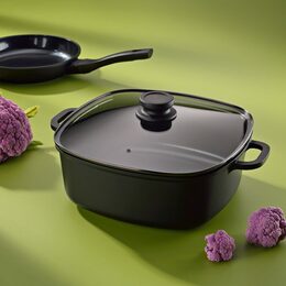 KELA Kastrol s keramickým povrchem a poklicí ATURA 24 cm 3,2 l KL-15171