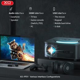 Projektor XO FF01 120” černý
