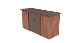 Zahradní domek G21 GRAH 483 - 340 x 142 cm, hnědý