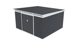Zahradní domek G21 GRAH 1132 - 340 x 333 cm, antracitový