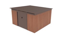 Zahradní domek G21 GRAH 1132 - 340 x 333 cm, hnědý