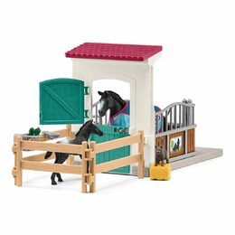 Hračka Schleich Box pro koně s klisnou a hříbětem