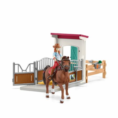 Hračka Schleich Box pro koně Hannah a Cayenne