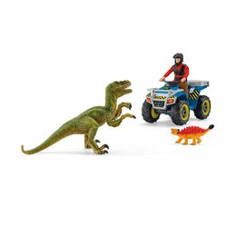 Hračka Schleich Útěk před Velociraptorem na čtyřkolce