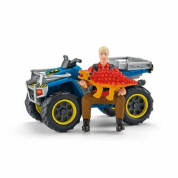 Hračka Schleich Útěk před Velociraptorem na čtyřkolce