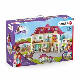 Hračka Schleich Velký dům se stájí, příslušenstvím a kloubovými figurkami
