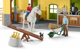 Hračka Schleich Stáj pro koně s příslušenstvím