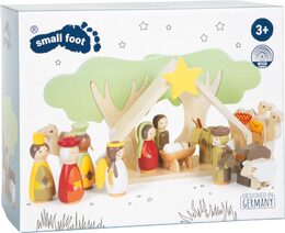 small foot Vánoční dřevěný betlém