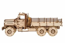 Ugears 3D dřevěné mechanické puzzle Nákladní auto CARGO