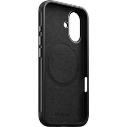 Modern leather case iPhone 16 bk NOMAD