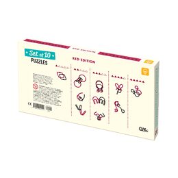 Set of 10 Puzzles - Red Edition