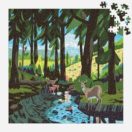 Galison Puzzle Lesní krajina 500 dílků