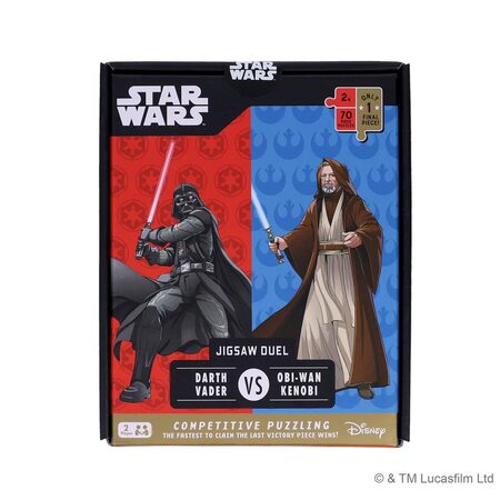 Ridley&#039;s Games Puzzle Stars Wars duel 2x70 dílků