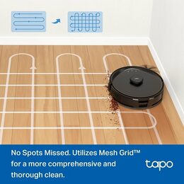 TP-Link Tapo RV30 Max Plus - Robotický vysavač a mop + chytrá automatická dokova