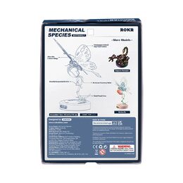 RoboTime 3D mechanická skládačka Modrý motýl
