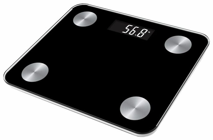 Omega digitální osobní váha s bluetooth černá (PBSBTB) 180kg