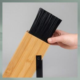 KELA Blok na nože Kiril černý 24,0x11,0x21,0cm KL-11284