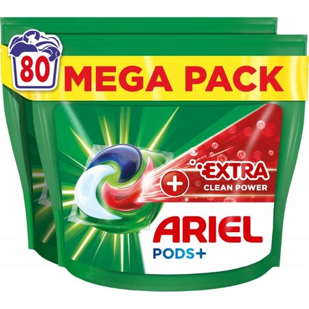 Ariel All-in-1 PODS kapsle na praní Extra Clean 80 PD