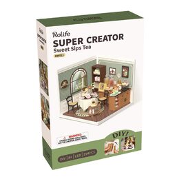 RoboTime Miniatura domečku Sladká čajovna